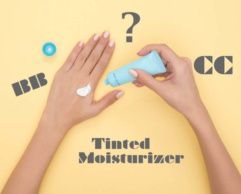 BB creams, CC creams, and tinted moisturizers