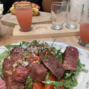 Close-up of Plant-Based Steak