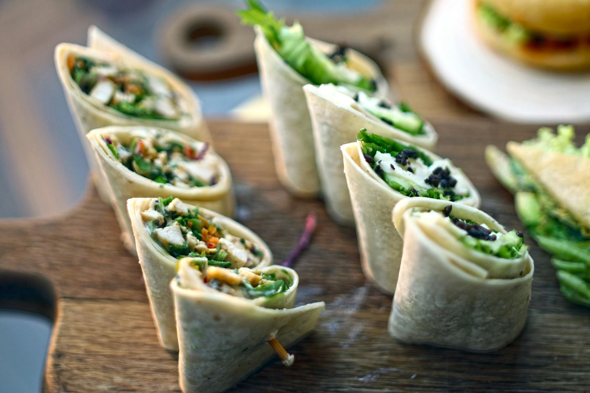 vegan snack wraps