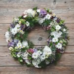 January Door Wreath