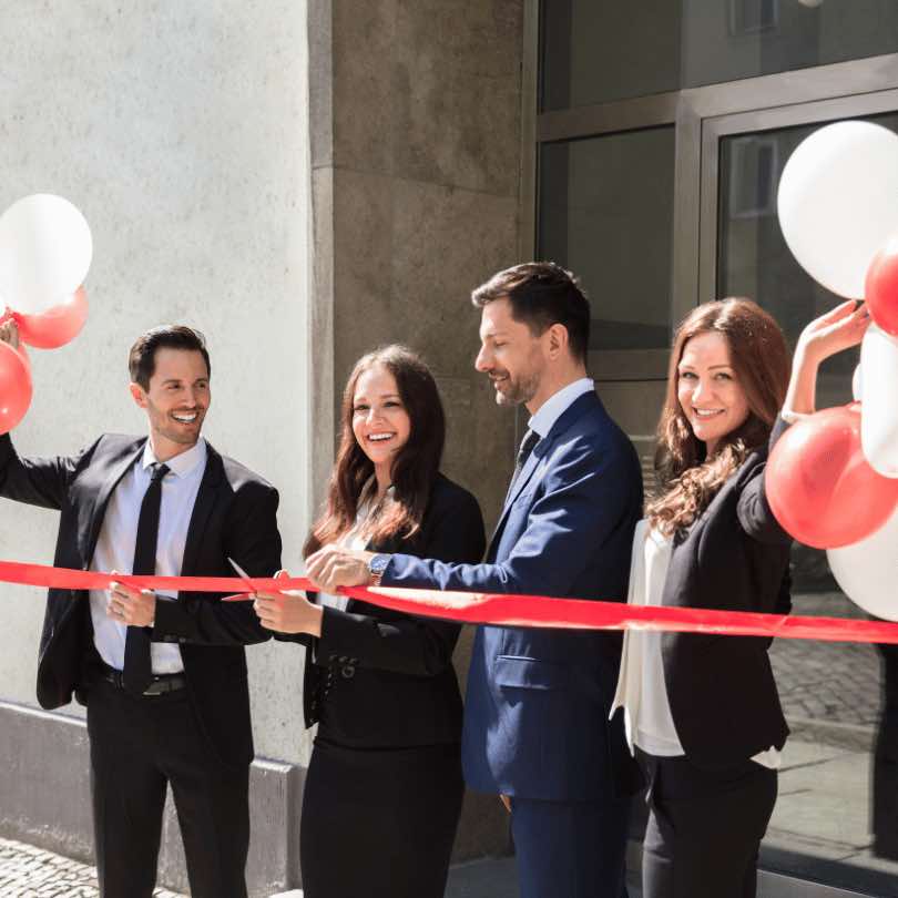 chamber of commerce ribbon cutting