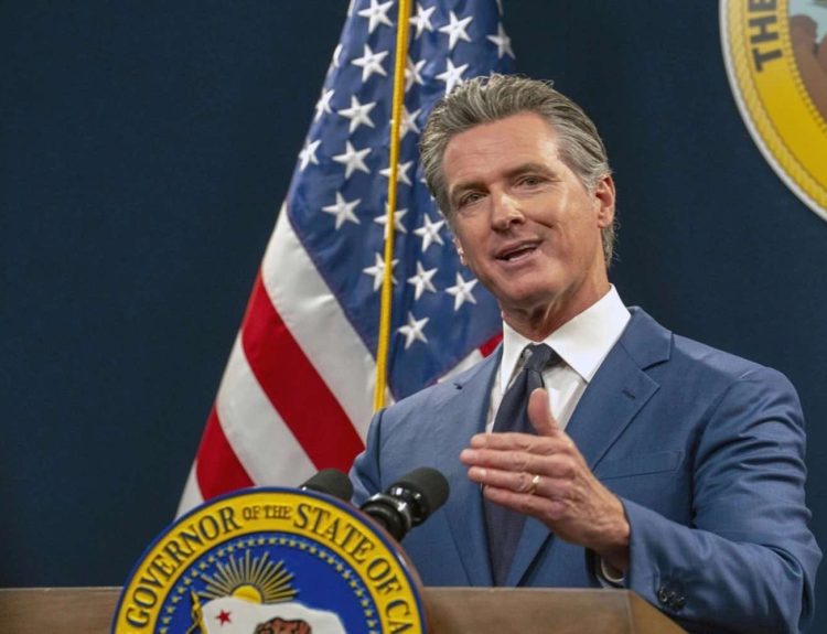 California Gov. Gavin Newsom