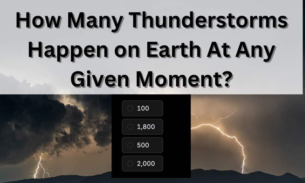 how many thunderstorms quiz