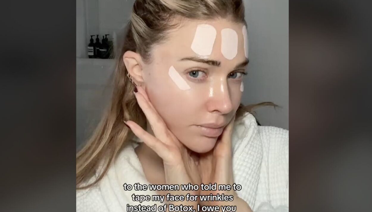 face taping