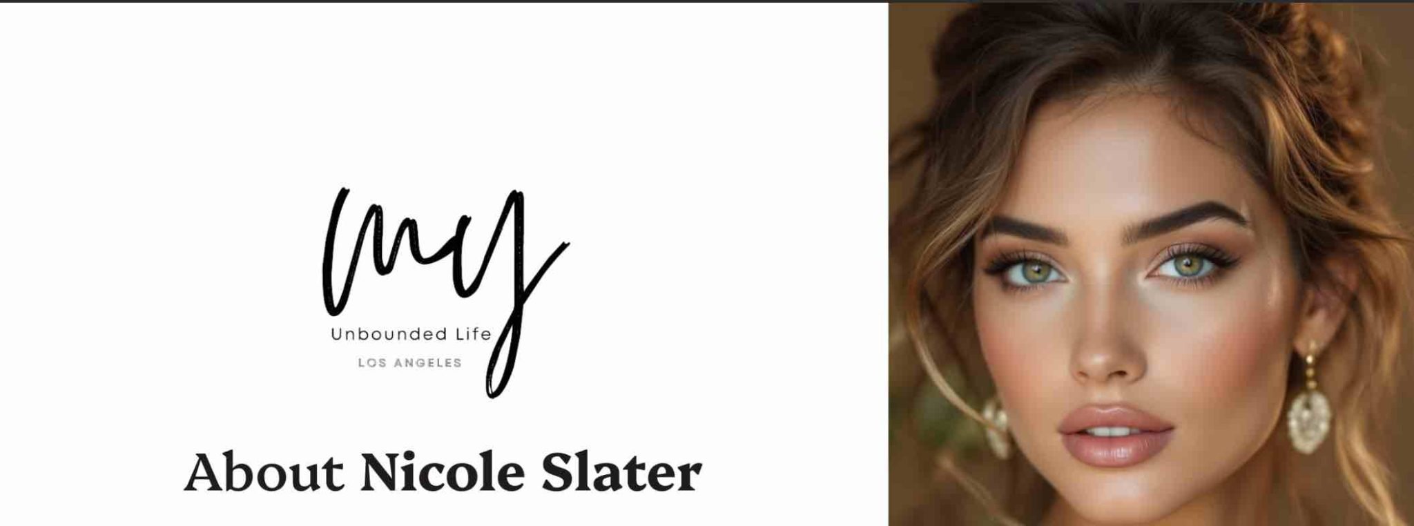 Nicole Slater Celebrity Blogger