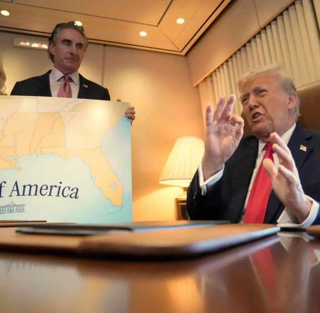 Trump and Gulf of America