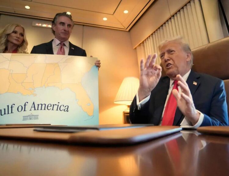 Trump and Gulf of America