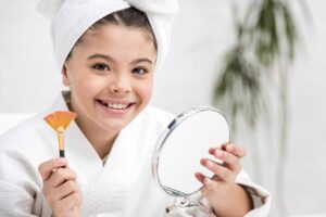 safe skincare routine for preteen girls