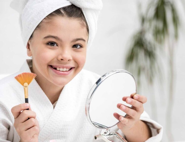 safe skincare routine for preteen girls