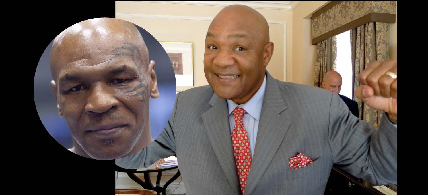 Mike Tyson and George Foreman - Boxing Legends