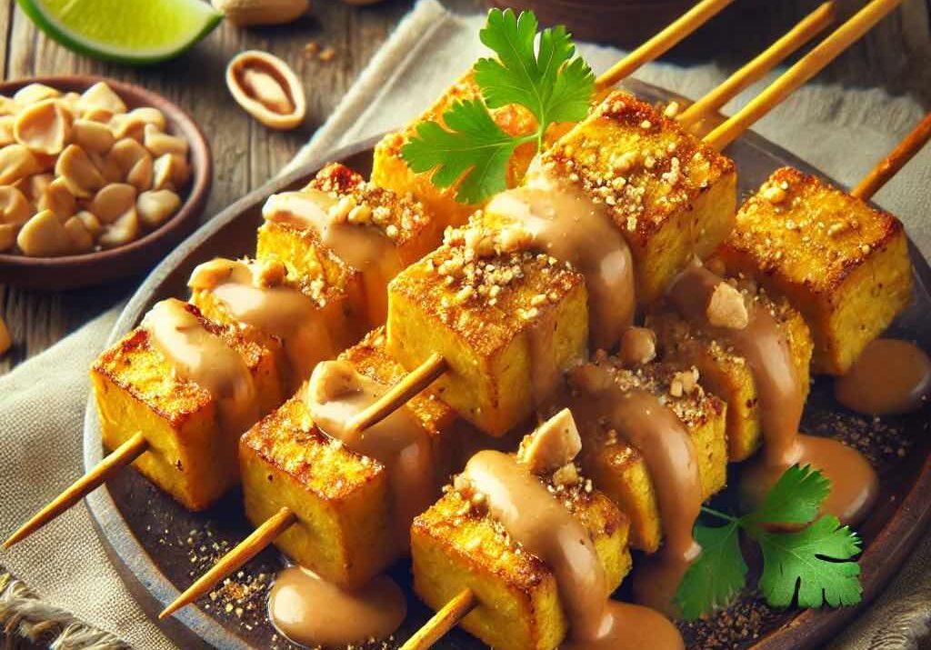 Peanut Tofu Satay