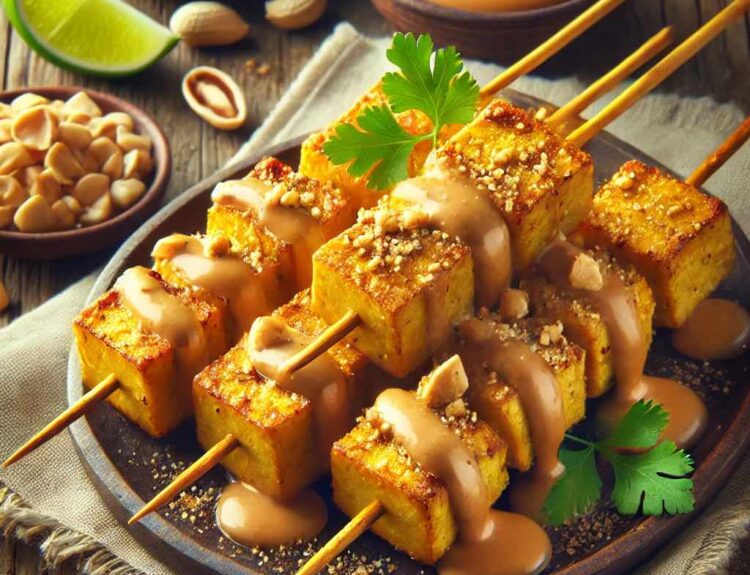 Peanut Tofu Satay