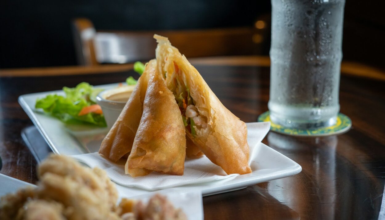 Avacado egg roll