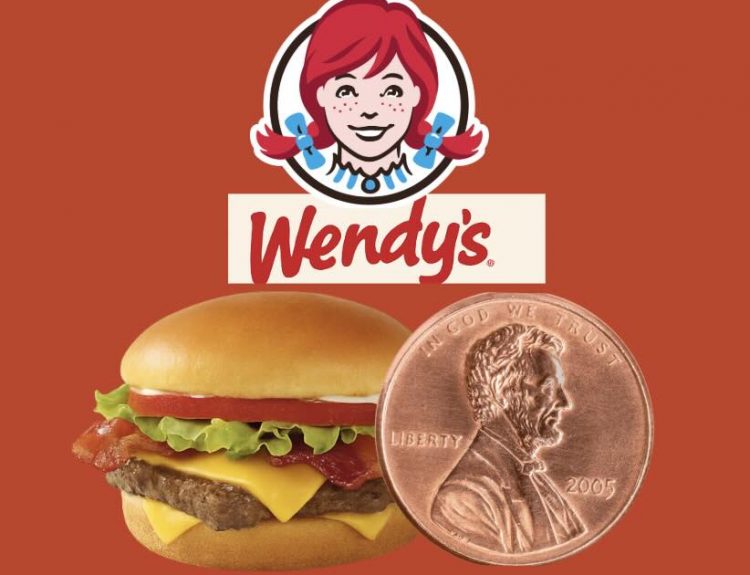 Wendy’s Offers 1¢ Jr. Bacon Cheeseburgers for National Hamburger Day – May 28, 2025