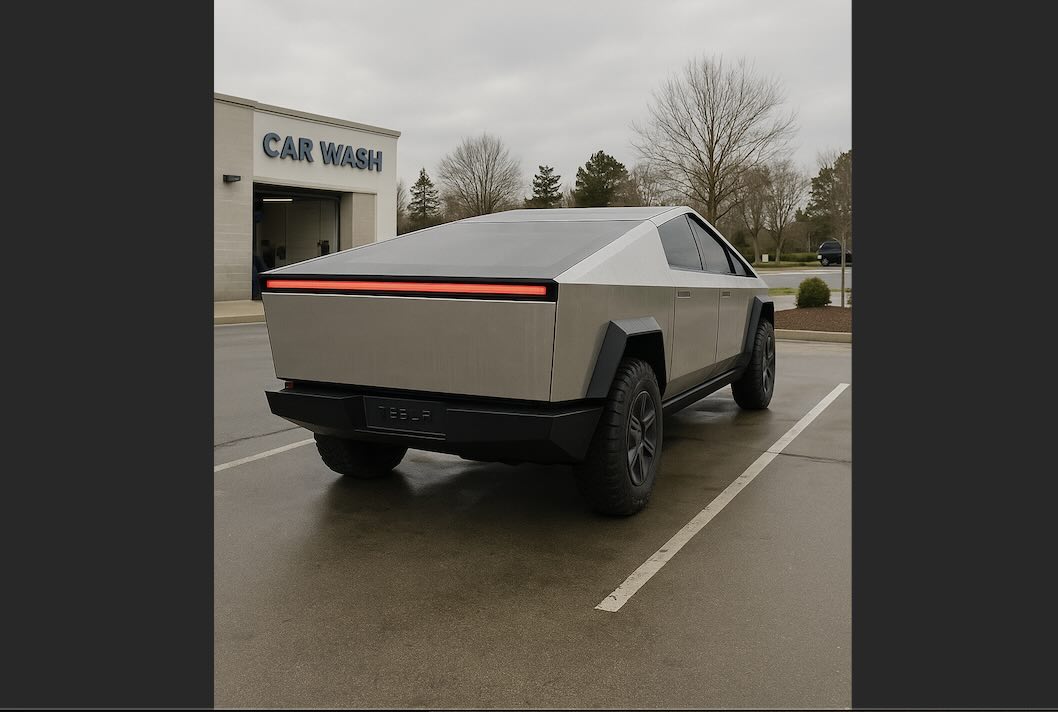 Tesla Cybertruck Stops Working After Car Wash
