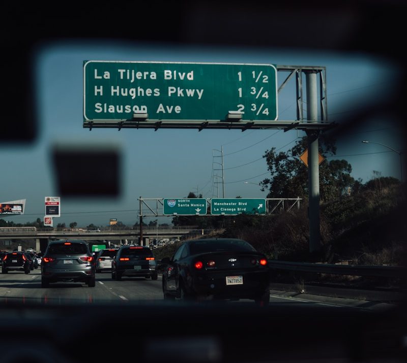 los angeles driving